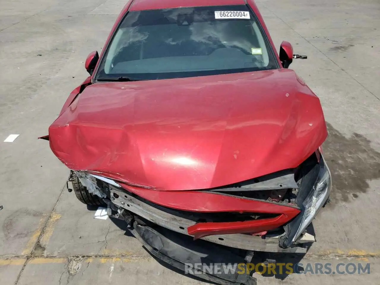 11 Photograph of a damaged car 4T1B11HK2KU160891 TOYOTA CAMRY 2019
