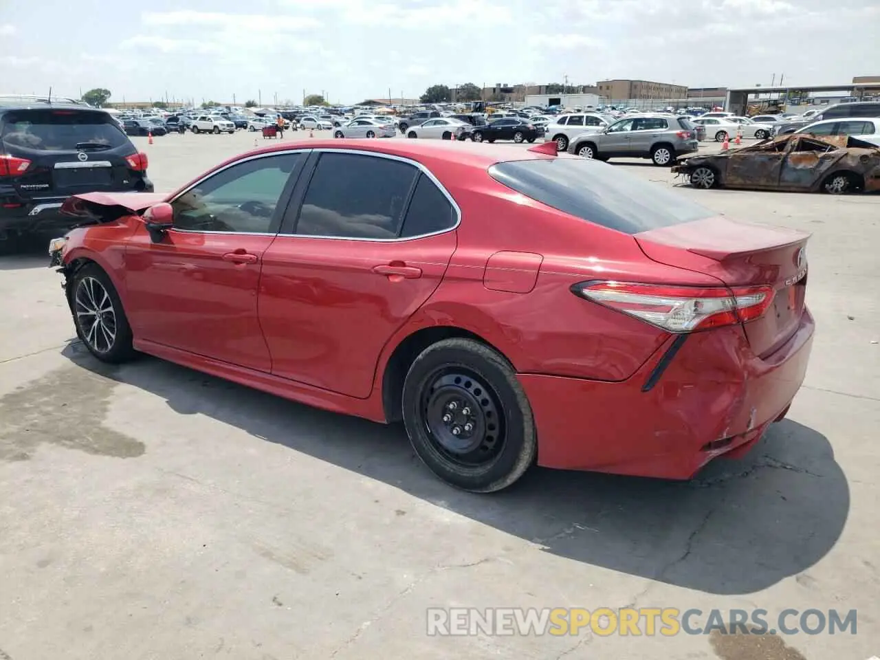 2 Photograph of a damaged car 4T1B11HK2KU160891 TOYOTA CAMRY 2019