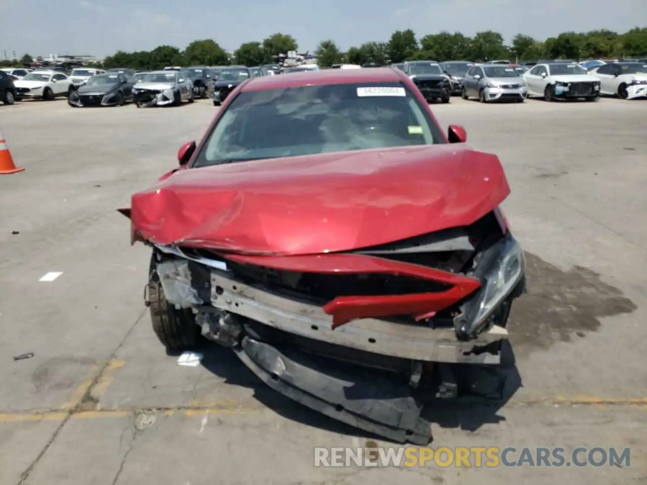 5 Photograph of a damaged car 4T1B11HK2KU160891 TOYOTA CAMRY 2019