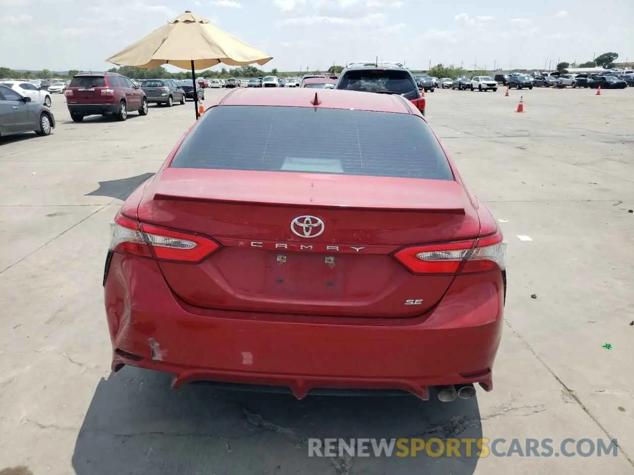 6 Photograph of a damaged car 4T1B11HK2KU160891 TOYOTA CAMRY 2019