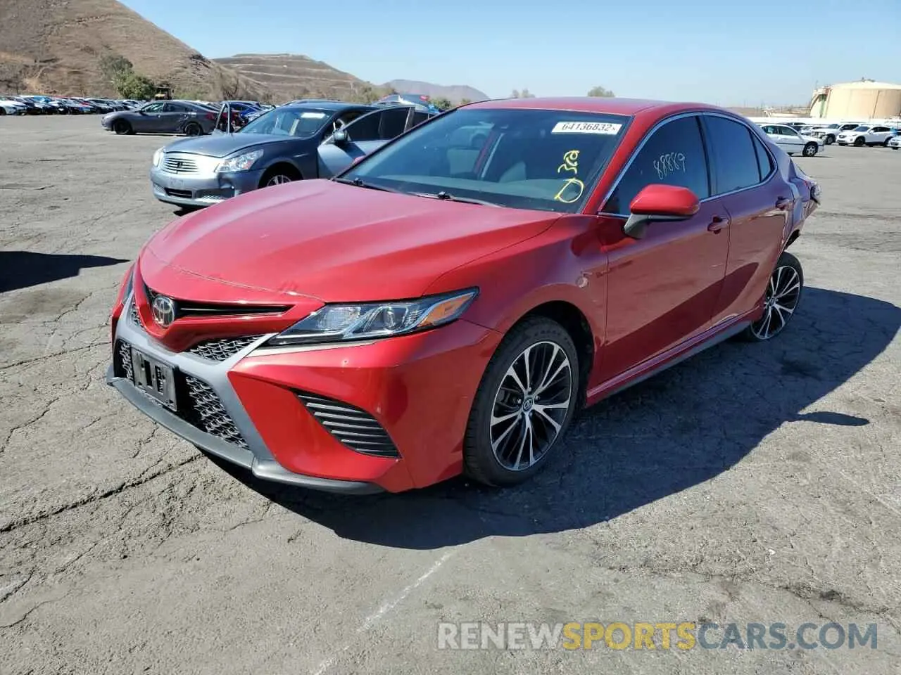 2 Photograph of a damaged car 4T1B11HK2KU161314 TOYOTA CAMRY 2019