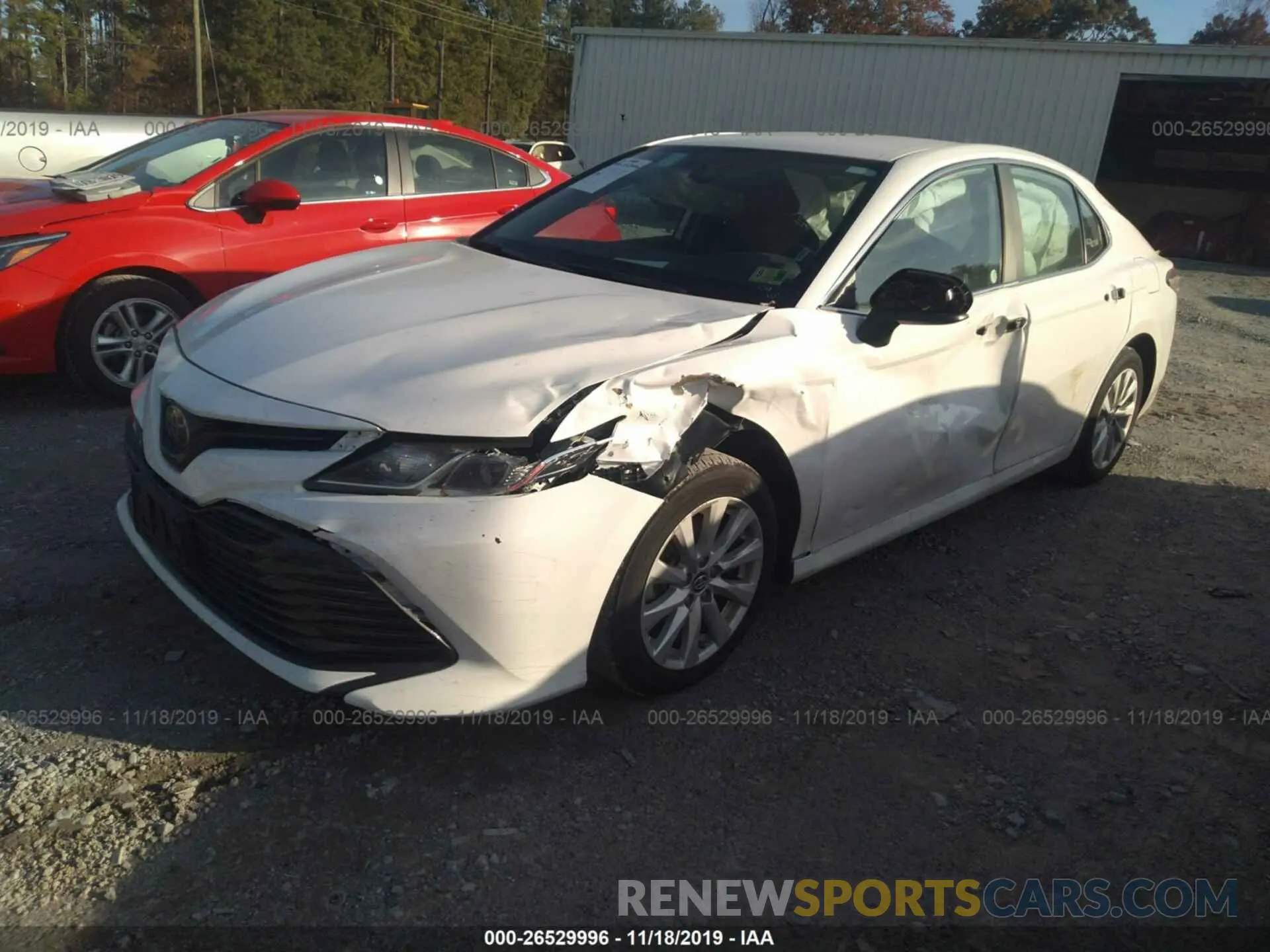 2 Photograph of a damaged car 4T1B11HK2KU162110 TOYOTA CAMRY 2019