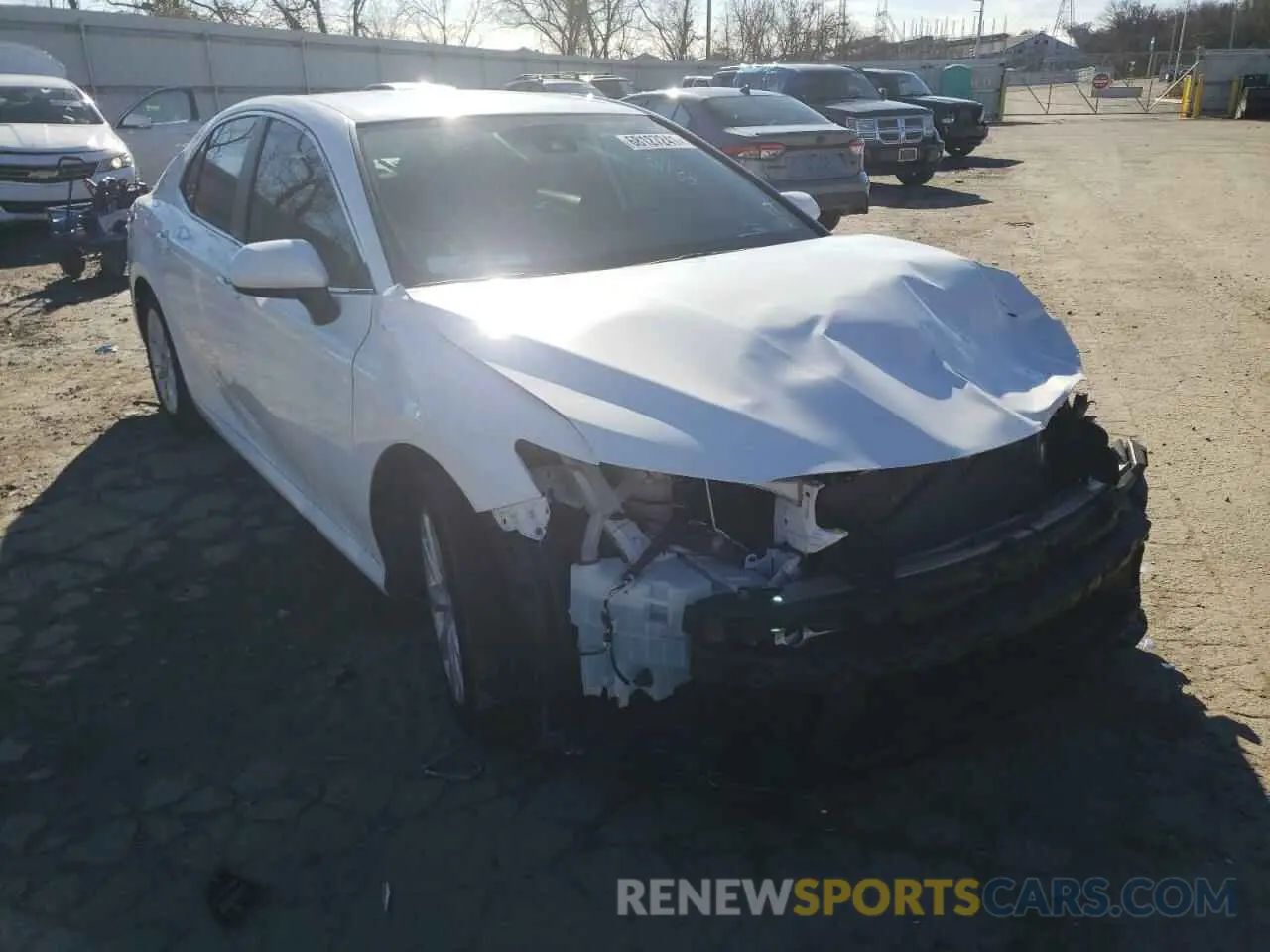 1 Photograph of a damaged car 4T1B11HK2KU169977 TOYOTA CAMRY 2019