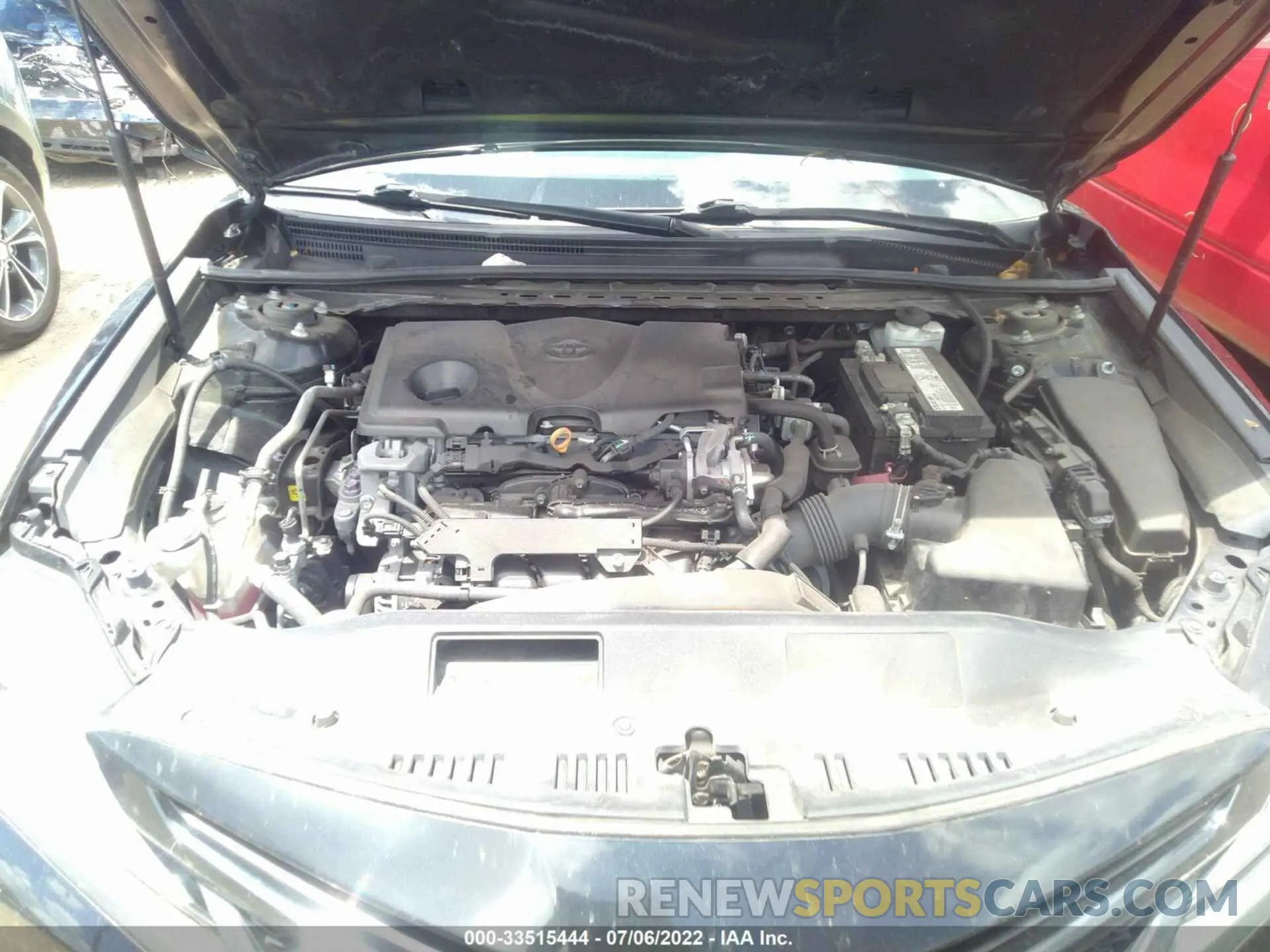 10 Photograph of a damaged car 4T1B11HK2KU181871 TOYOTA CAMRY 2019