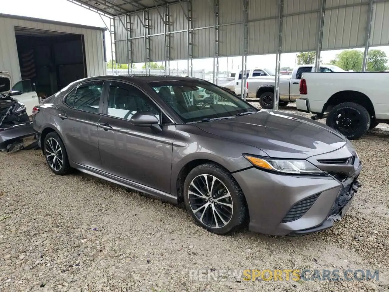 4 Photograph of a damaged car 4T1B11HK2KU183846 TOYOTA CAMRY 2019