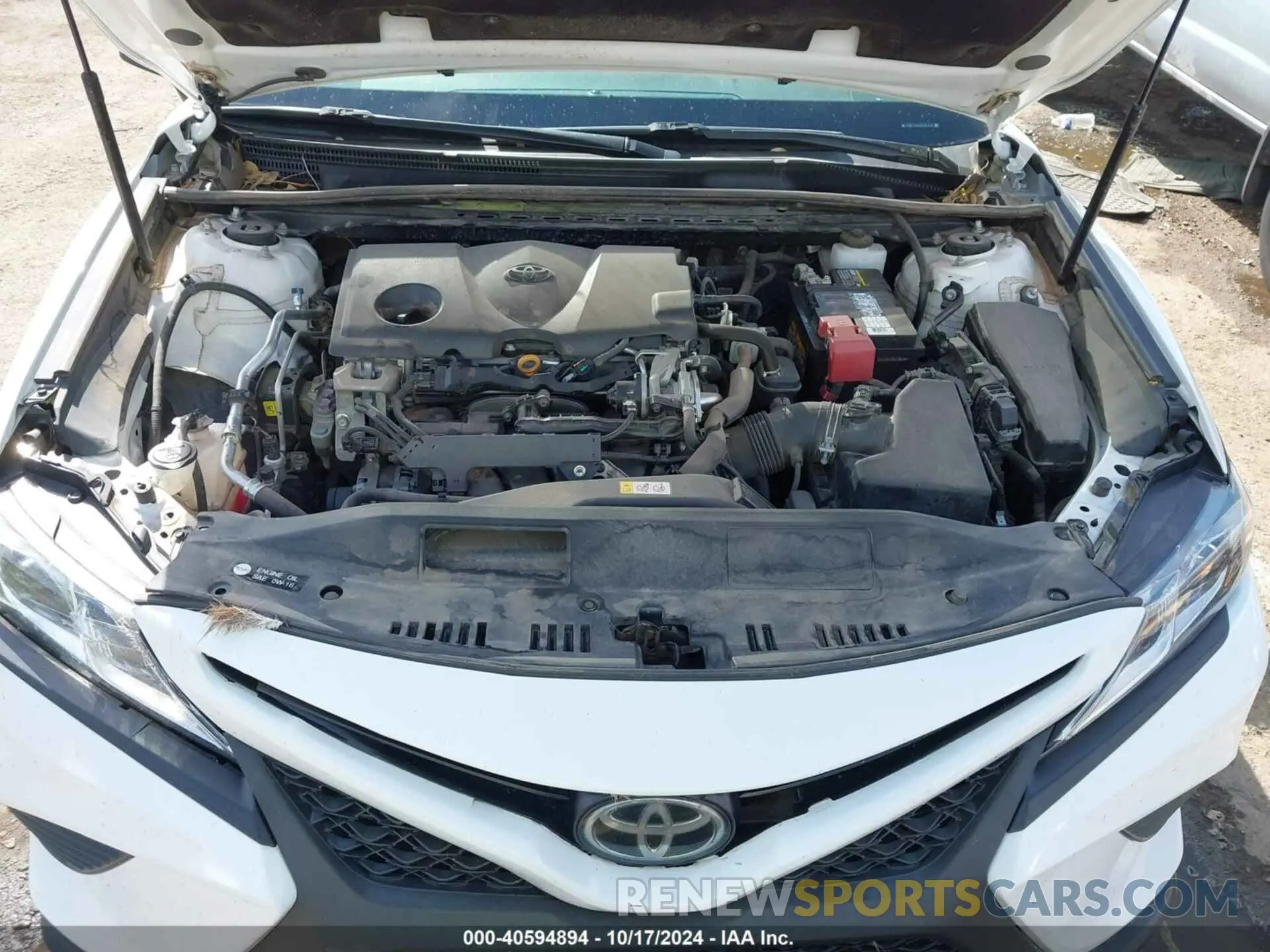 10 Photograph of a damaged car 4T1B11HK2KU187136 TOYOTA CAMRY 2019