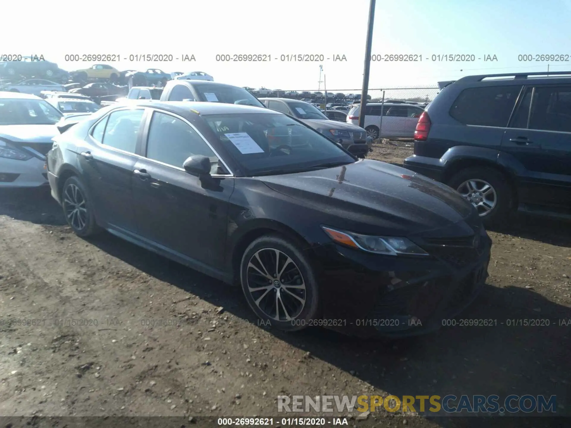 1 Photograph of a damaged car 4T1B11HK2KU216165 TOYOTA CAMRY 2019