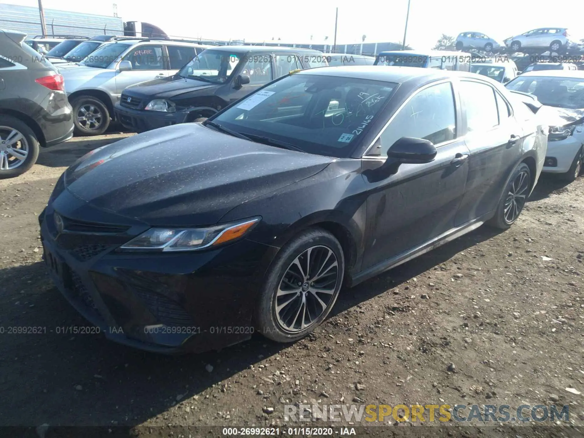 2 Photograph of a damaged car 4T1B11HK2KU216165 TOYOTA CAMRY 2019