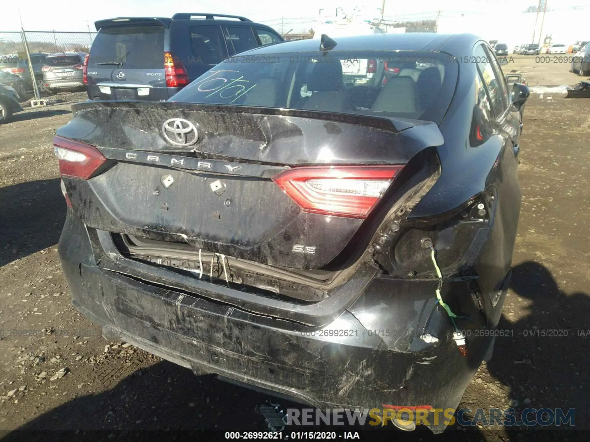 6 Photograph of a damaged car 4T1B11HK2KU216165 TOYOTA CAMRY 2019