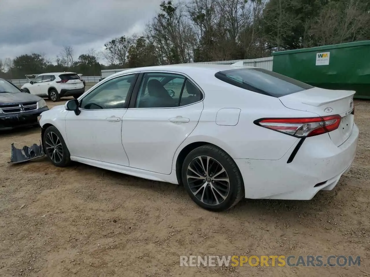 2 Photograph of a damaged car 4T1B11HK2KU224203 TOYOTA CAMRY 2019