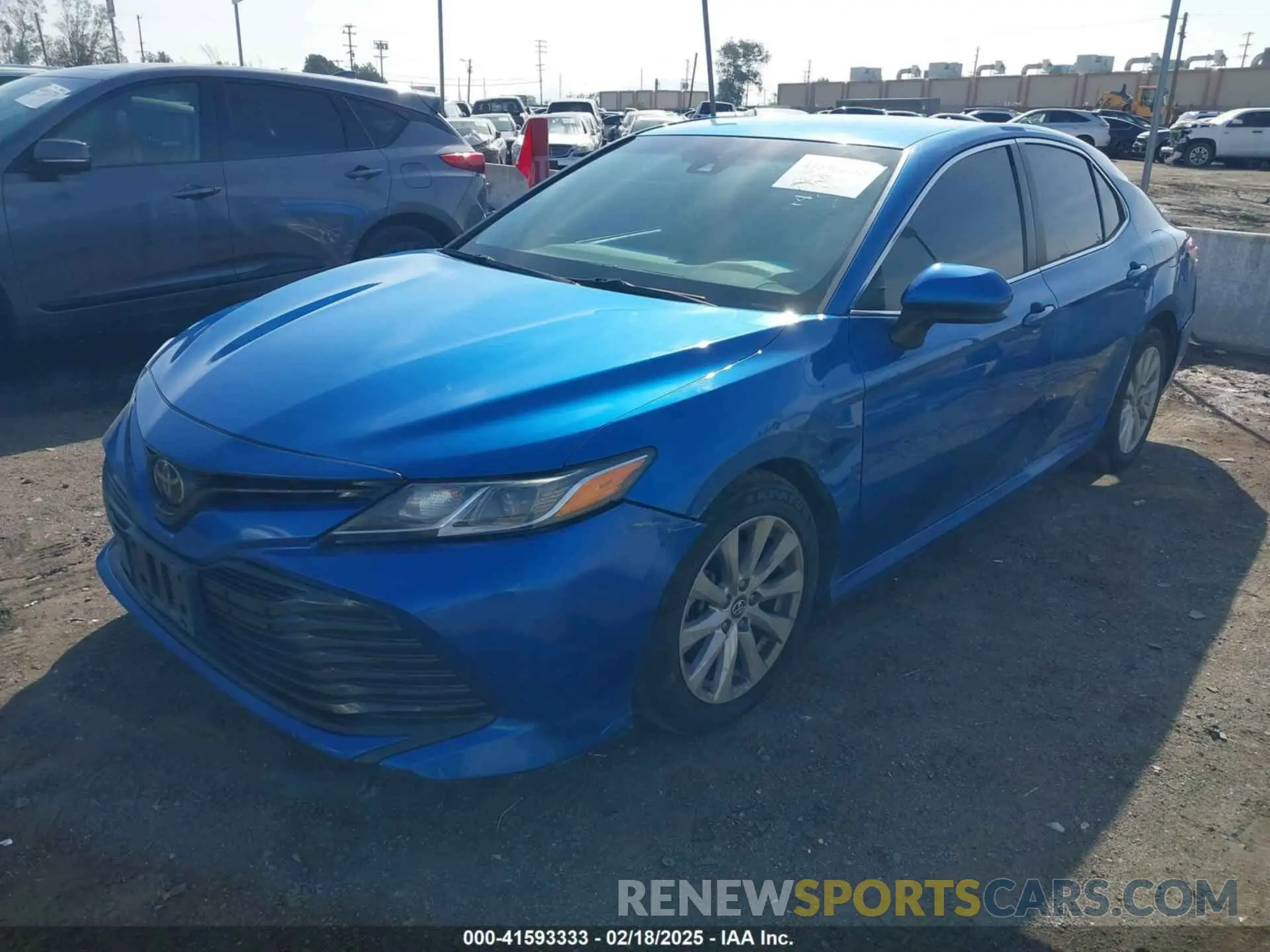 2 Фотография поврежденного автомобиля 4T1B11HK2KU229031 TOYOTA CAMRY 2019