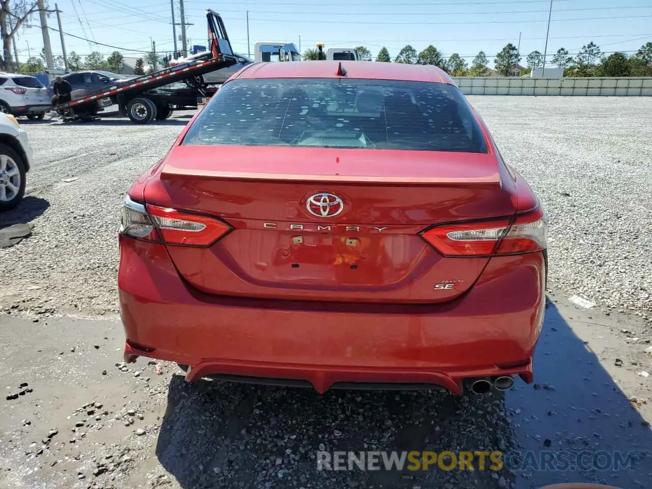 6 Photograph of a damaged car 4T1B11HK2KU240353 TOYOTA CAMRY 2019