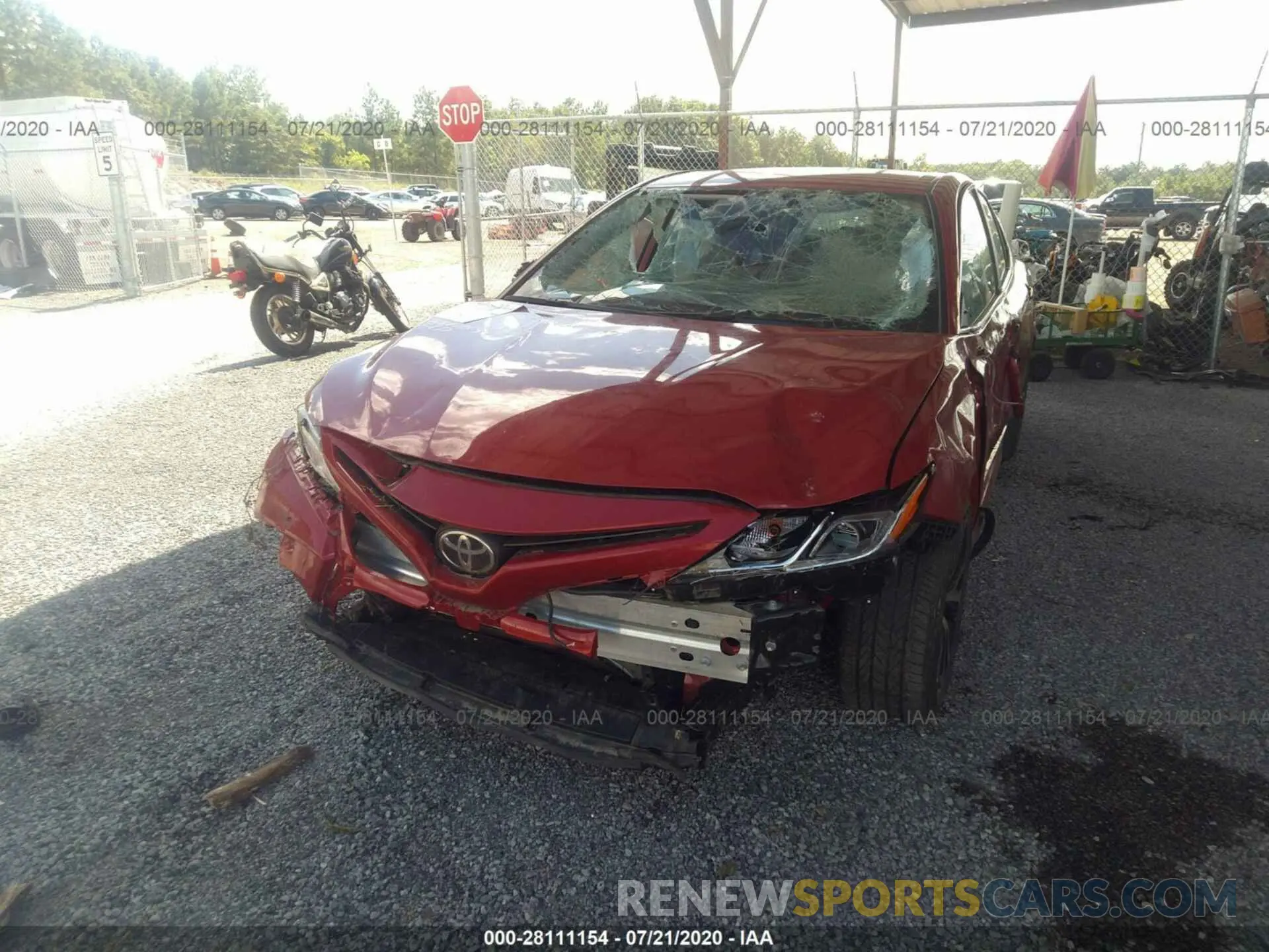 6 Photograph of a damaged car 4T1B11HK2KU260912 TOYOTA CAMRY 2019