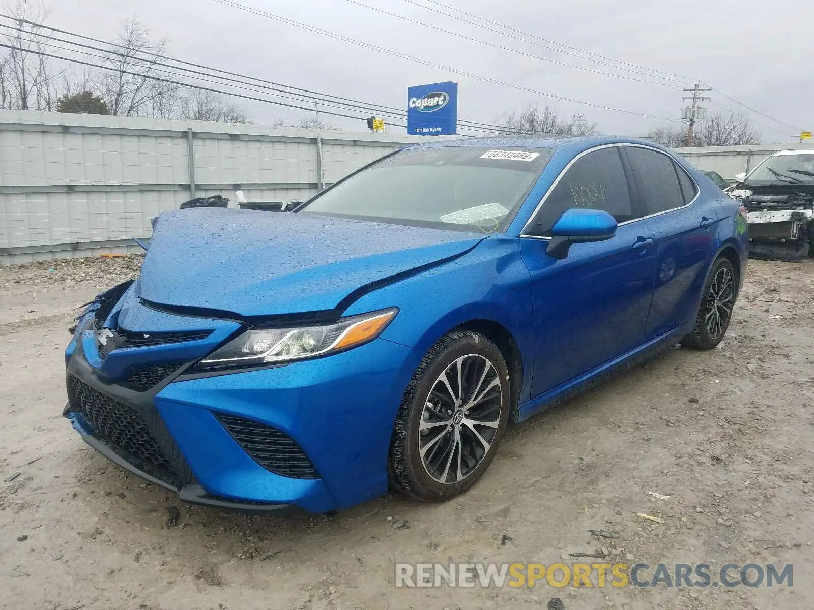 2 Photograph of a damaged car 4T1B11HK2KU276690 TOYOTA CAMRY 2019