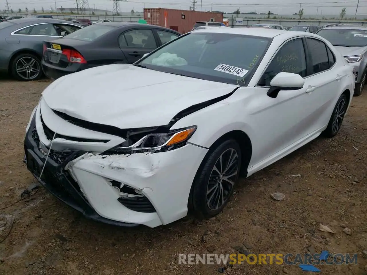 2 Photograph of a damaged car 4T1B11HK2KU701034 TOYOTA CAMRY 2019