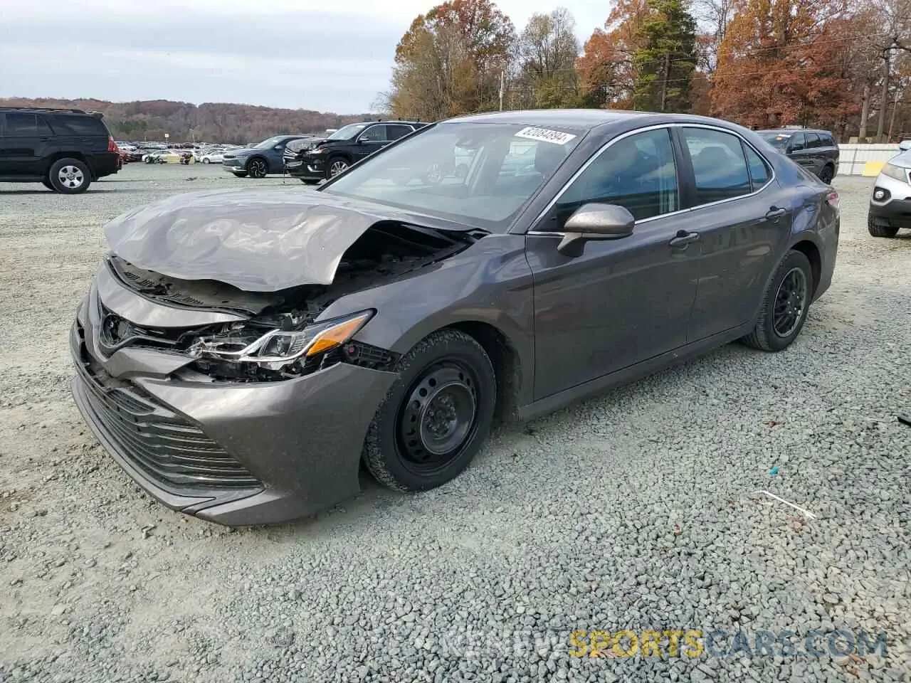 1 Photograph of a damaged car 4T1B11HK2KU704614 TOYOTA CAMRY 2019