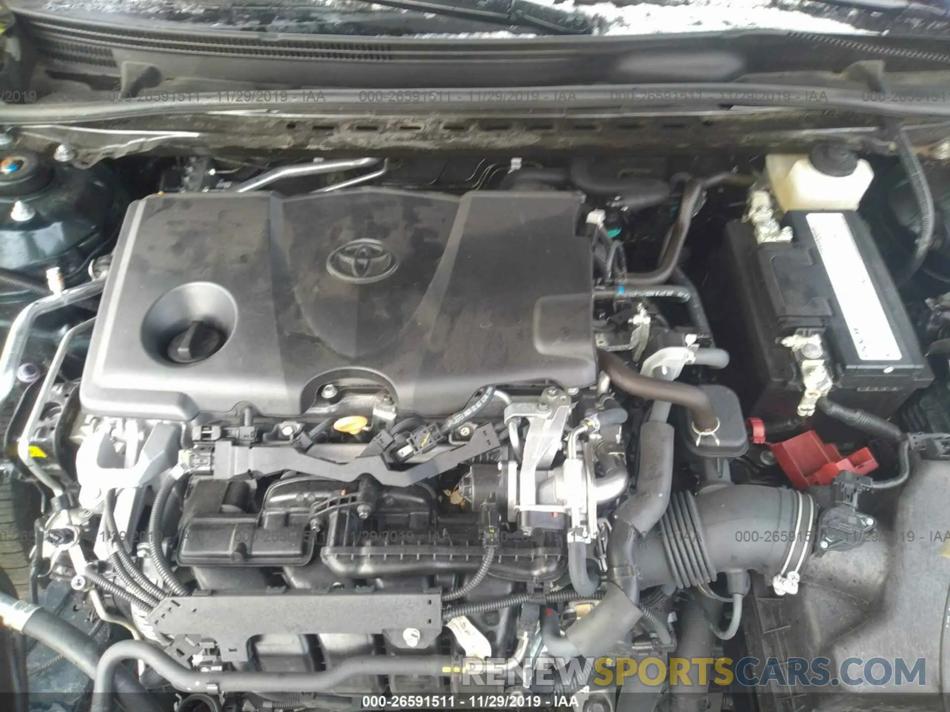10 Photograph of a damaged car 4T1B11HK2KU712860 TOYOTA CAMRY 2019