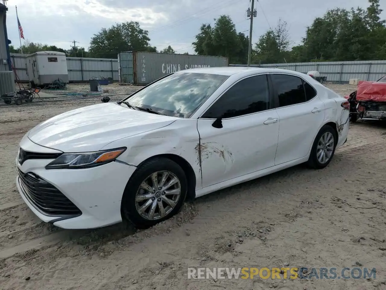1 Photograph of a damaged car 4T1B11HK2KU719470 TOYOTA CAMRY 2019