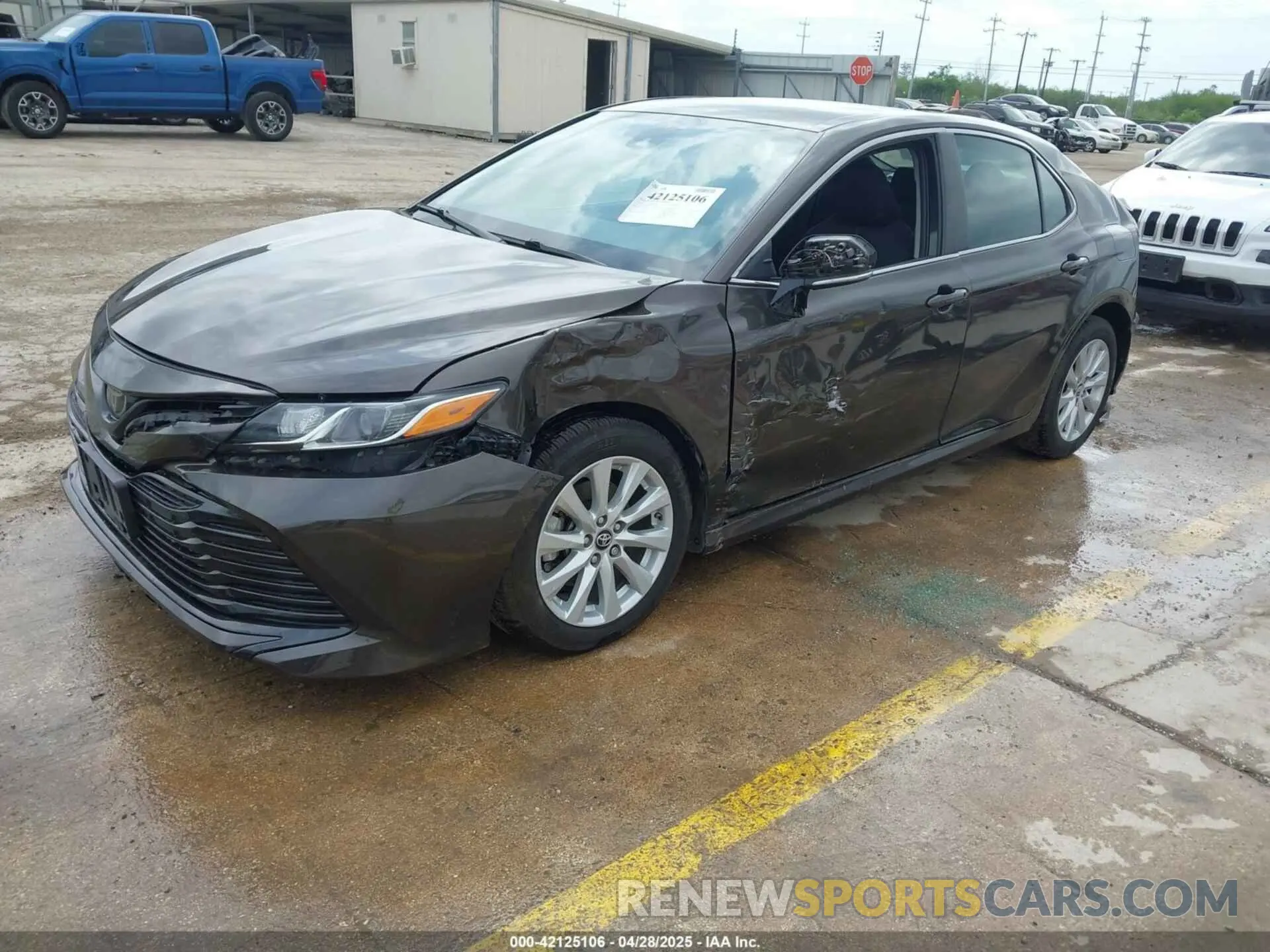 2 Photograph of a damaged car 4T1B11HK2KU727973 TOYOTA CAMRY 2019