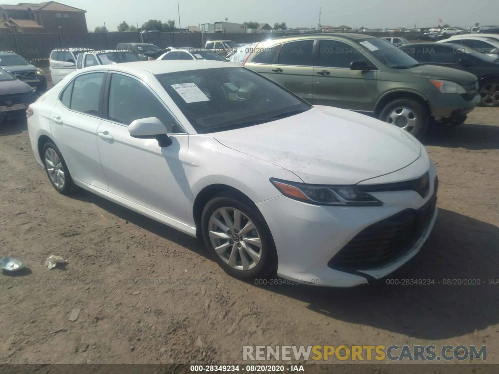 1 Photograph of a damaged car 4T1B11HK2KU729058 TOYOTA CAMRY 2019