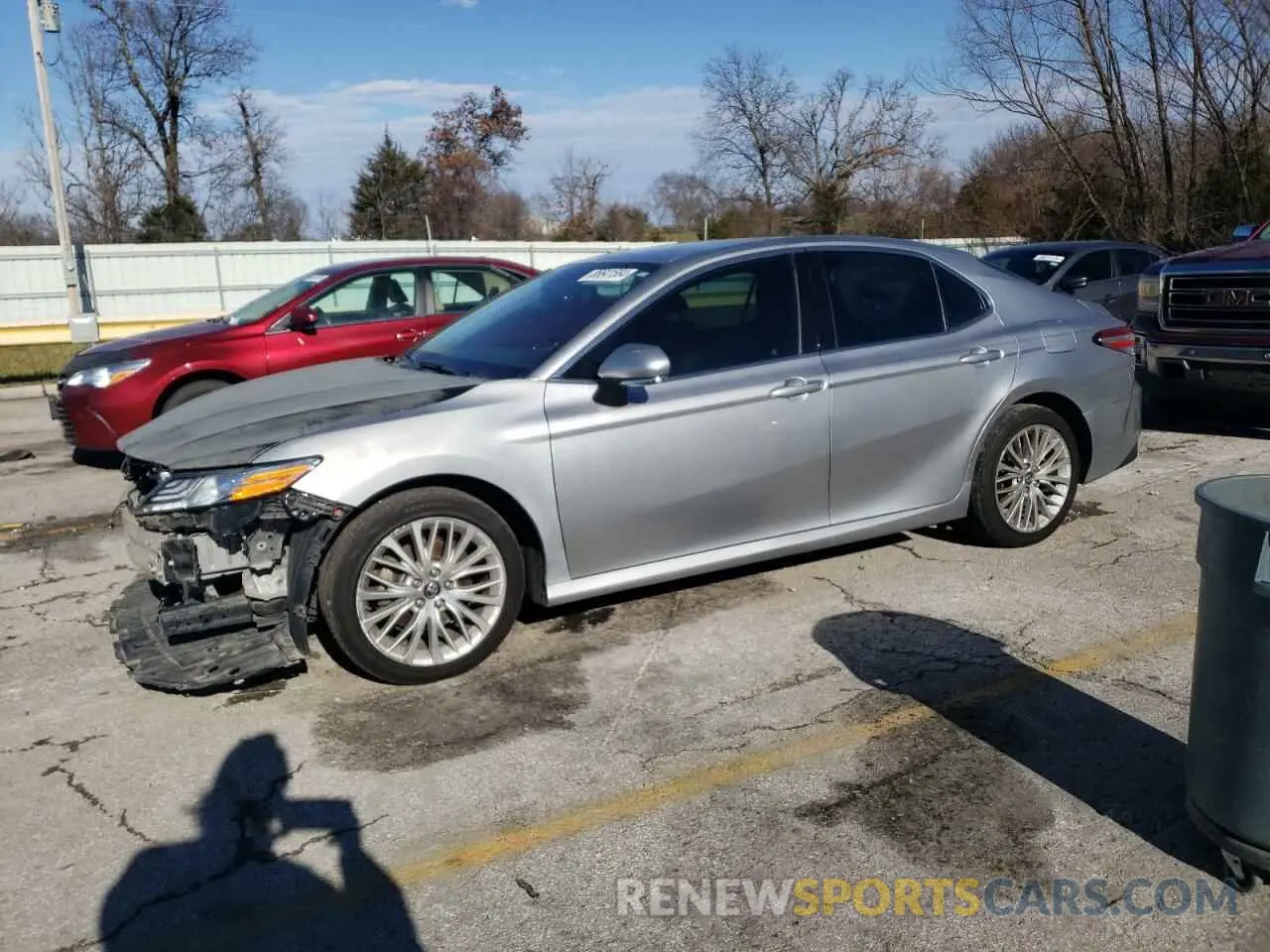 1 Photograph of a damaged car 4T1B11HK2KU740755 TOYOTA CAMRY 2019