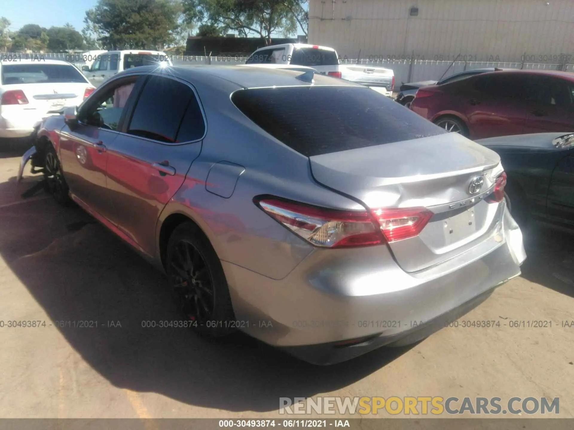 3 Photograph of a damaged car 4T1B11HK2KU771455 TOYOTA CAMRY 2019
