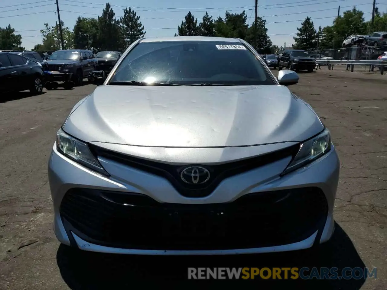 5 Photograph of a damaged car 4T1B11HK2KU772461 TOYOTA CAMRY 2019