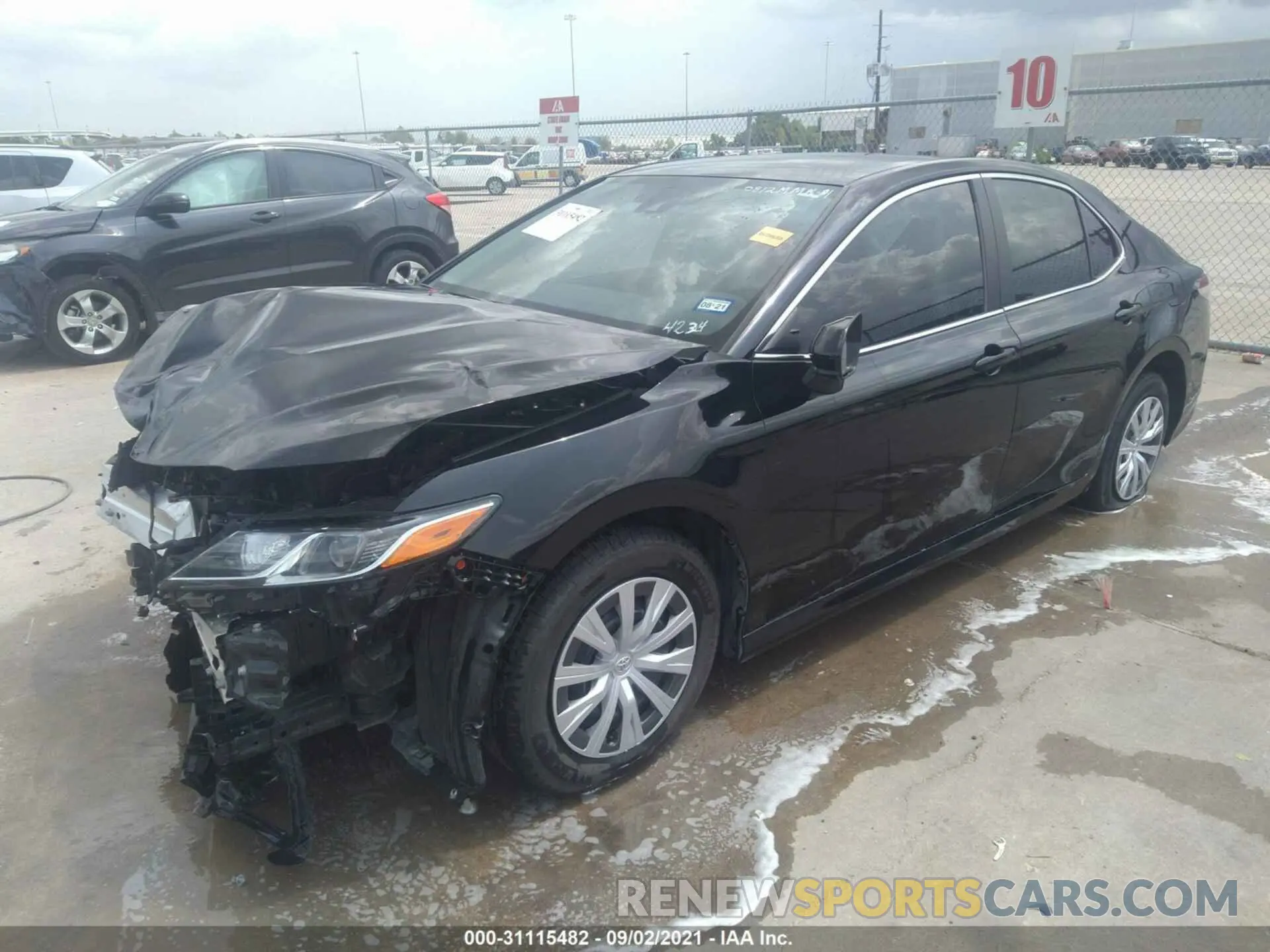 2 Фотография поврежденного автомобиля 4T1B11HK2KU794234 TOYOTA CAMRY 2019