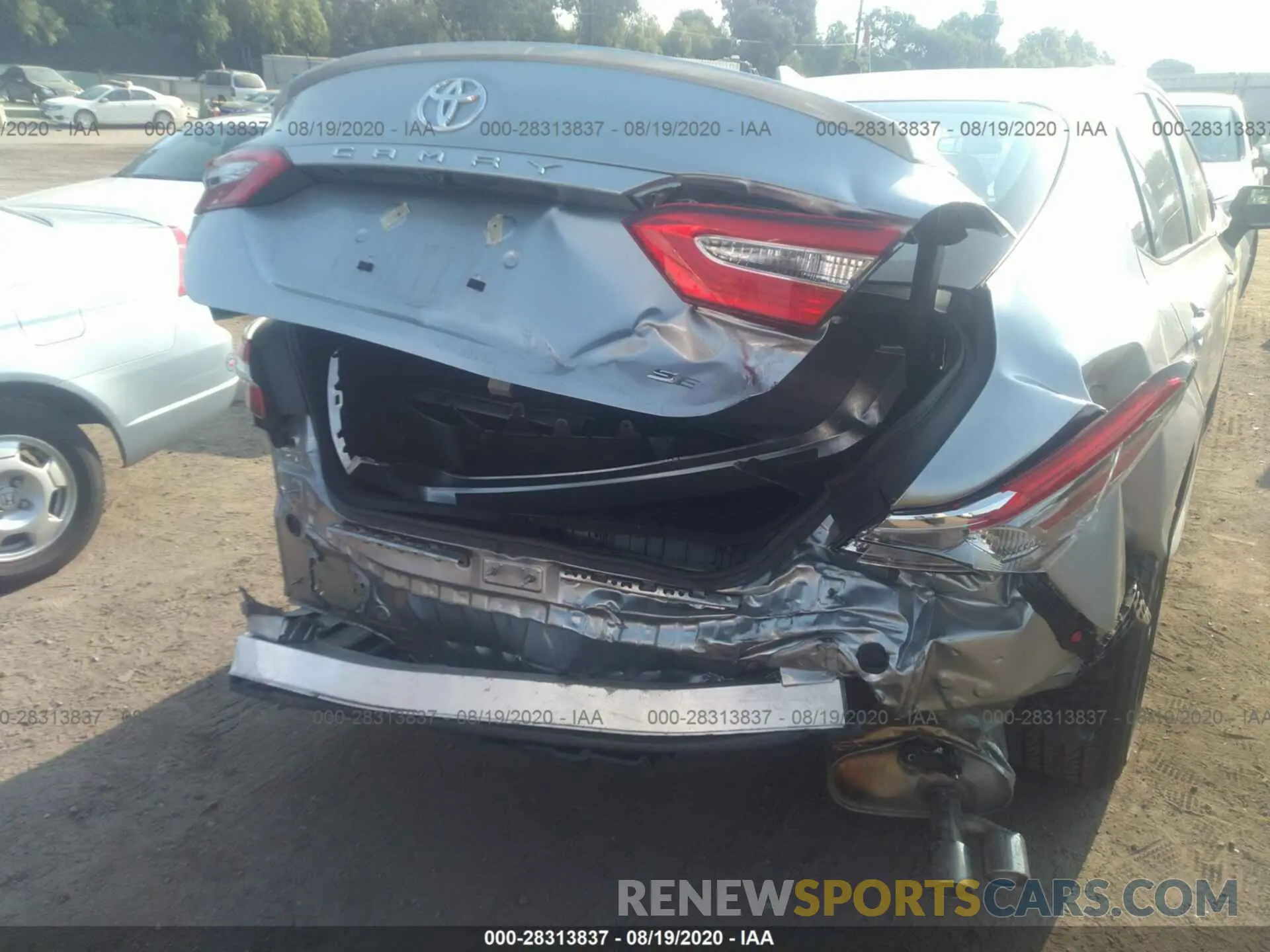 6 Photograph of a damaged car 4T1B11HK2KU816491 TOYOTA CAMRY 2019