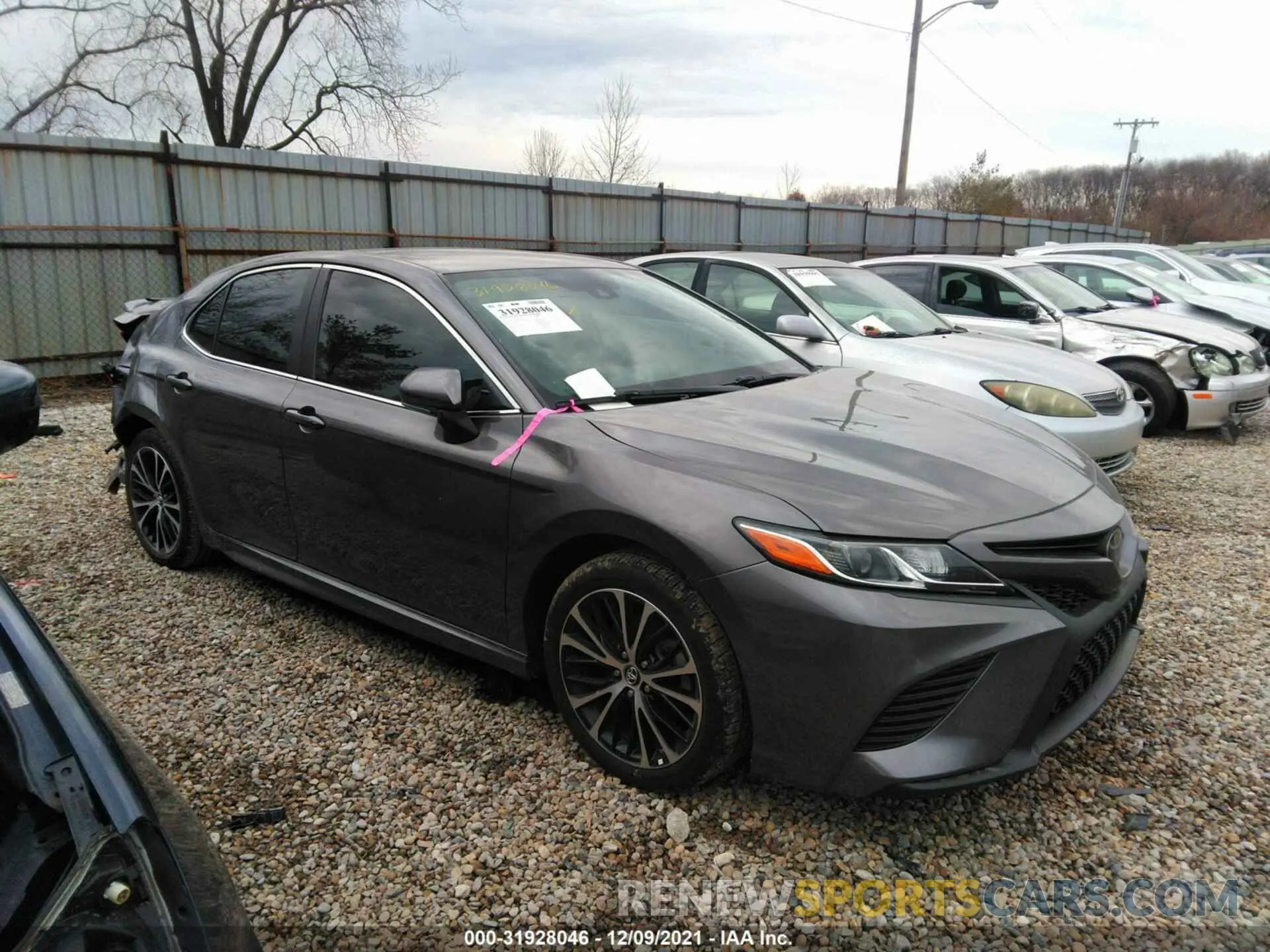 1 Photograph of a damaged car 4T1B11HK2KU836448 TOYOTA CAMRY 2019