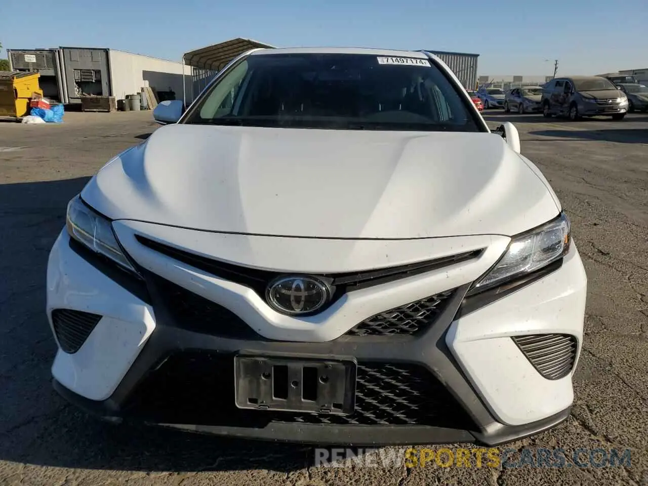 5 Photograph of a damaged car 4T1B11HK2KU838104 TOYOTA CAMRY 2019