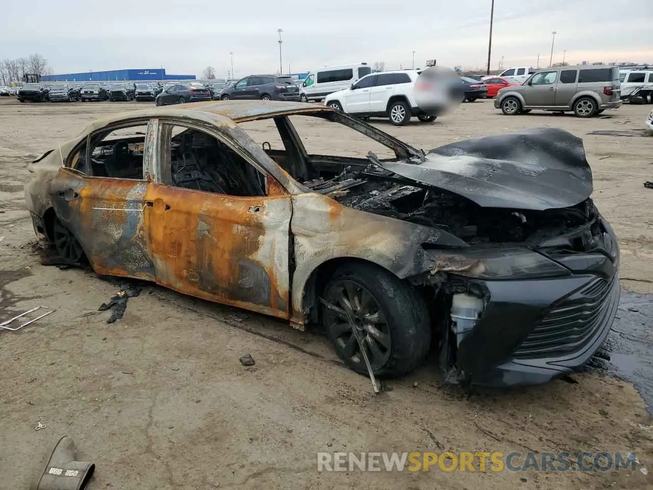 4 Photograph of a damaged car 4T1B11HK2KU840578 TOYOTA CAMRY 2019