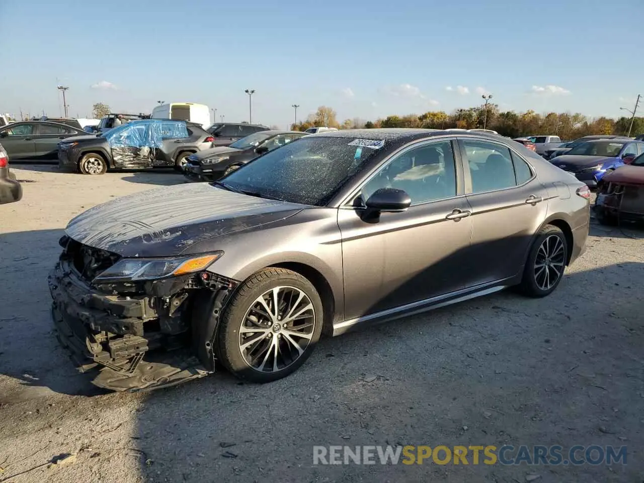 1 Photograph of a damaged car 4T1B11HK2KU852424 TOYOTA CAMRY 2019