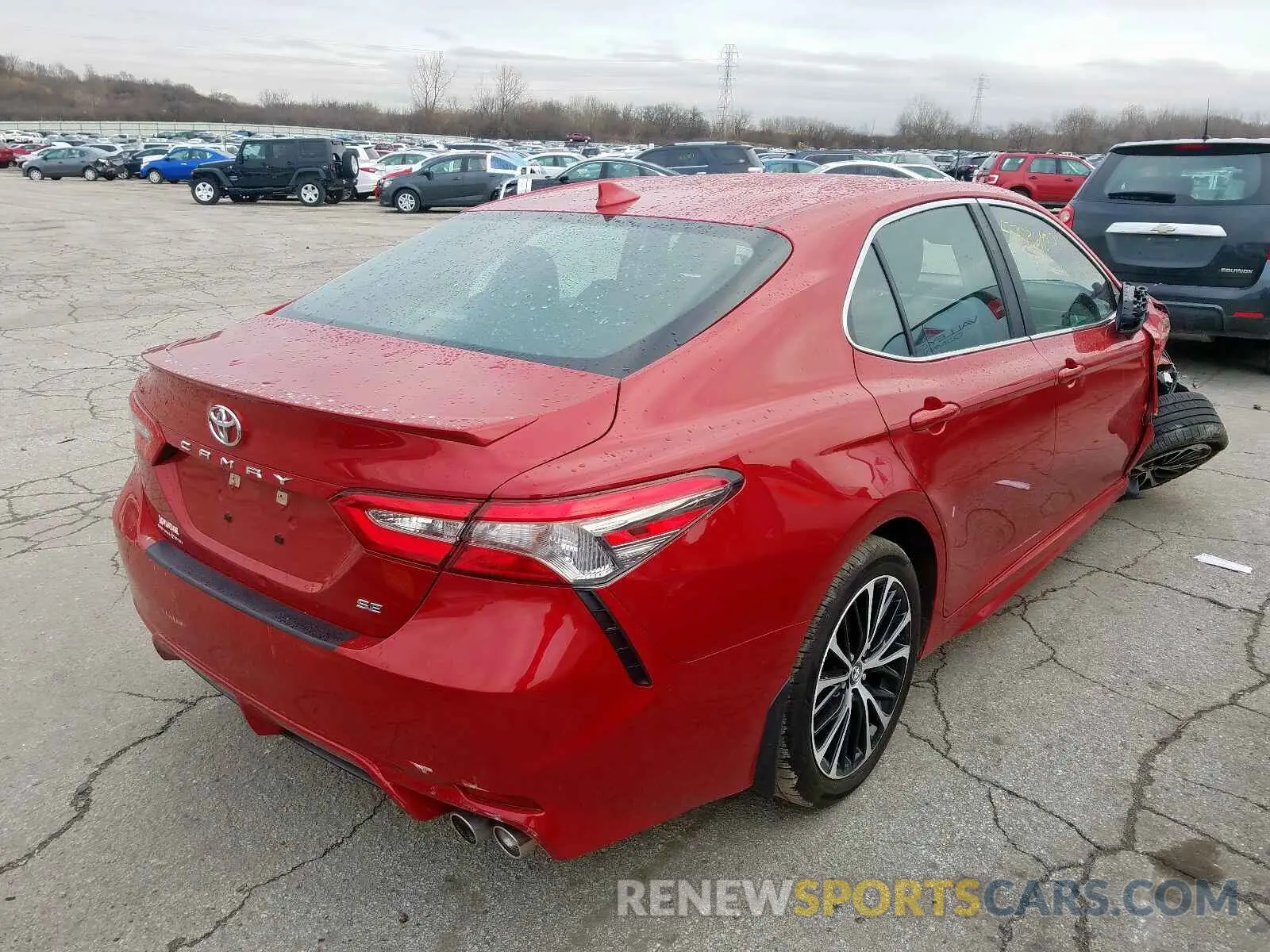 4 Photograph of a damaged car 4T1B11HK3KU172385 TOYOTA CAMRY 2019
