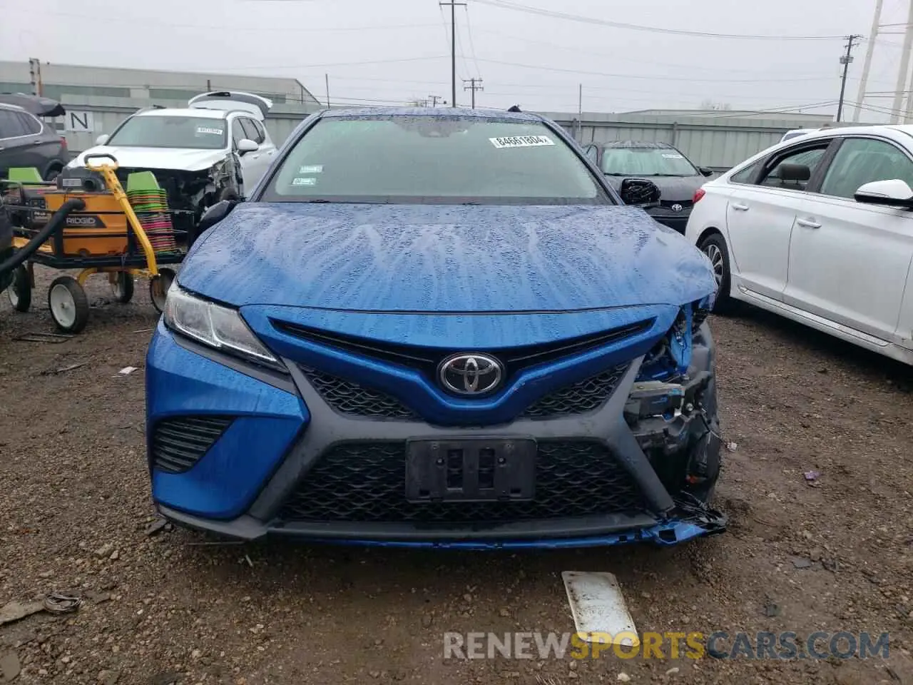 5 Photograph of a damaged car 4T1B11HK3KU180678 TOYOTA CAMRY 2019