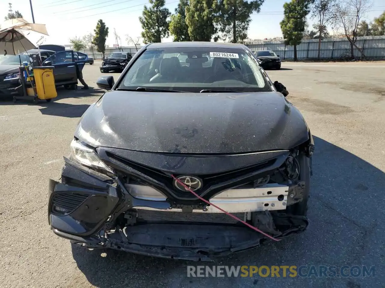 5 Photograph of a damaged car 4T1B11HK3KU186089 TOYOTA CAMRY 2019