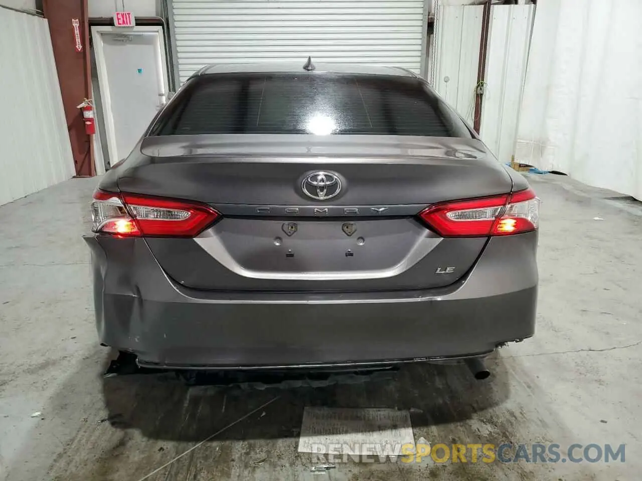 6 Photograph of a damaged car 4T1B11HK3KU197903 TOYOTA CAMRY 2019