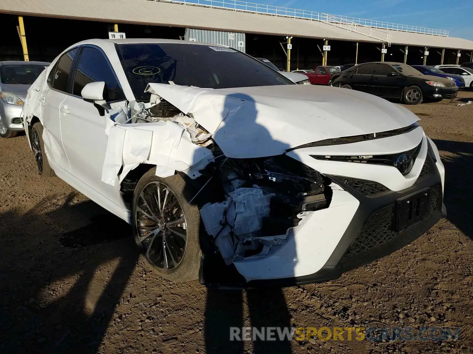 1 Photograph of a damaged car 4T1B11HK3KU209113 TOYOTA CAMRY 2019