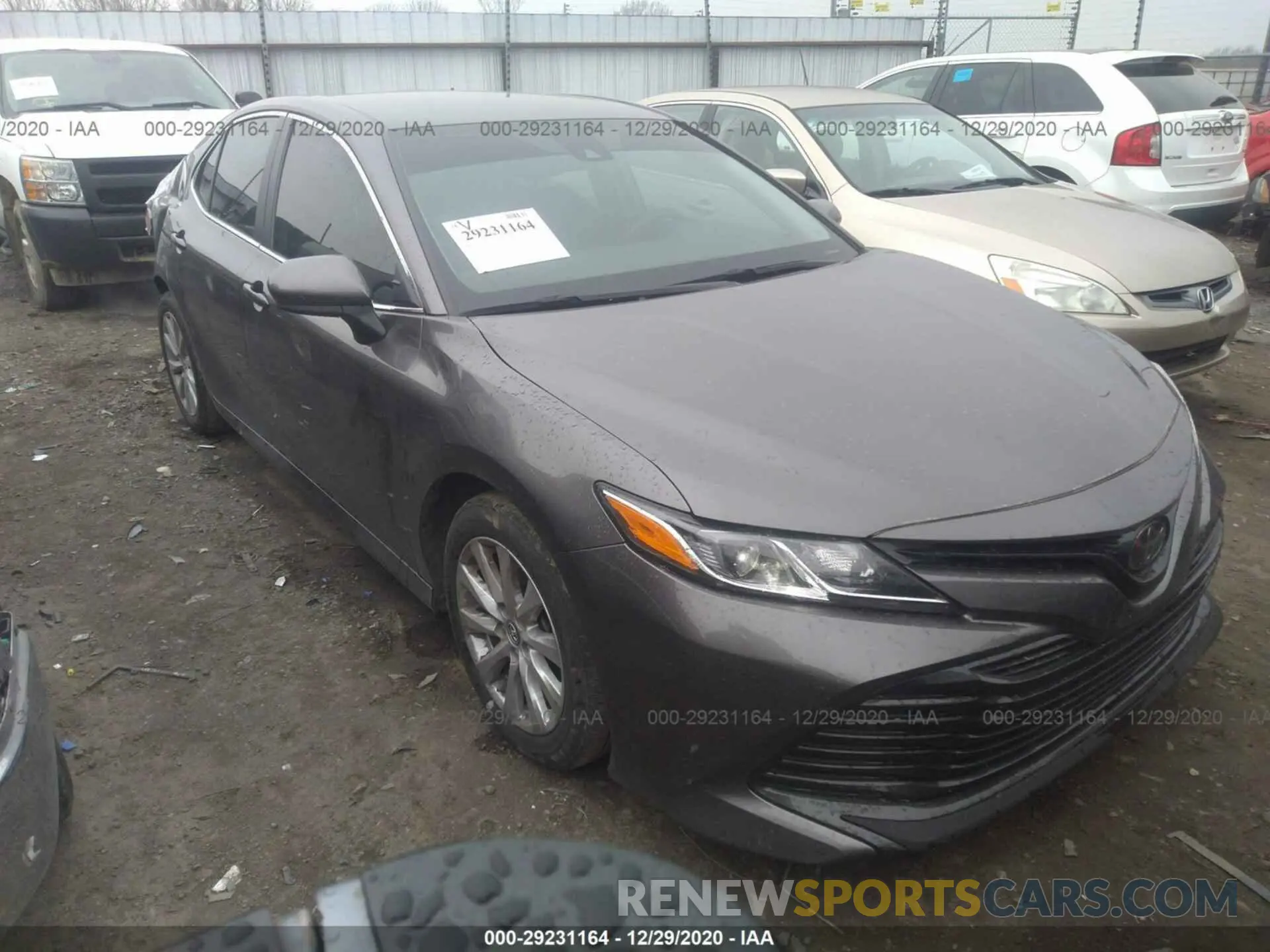 1 Photograph of a damaged car 4T1B11HK3KU215073 TOYOTA CAMRY 2019