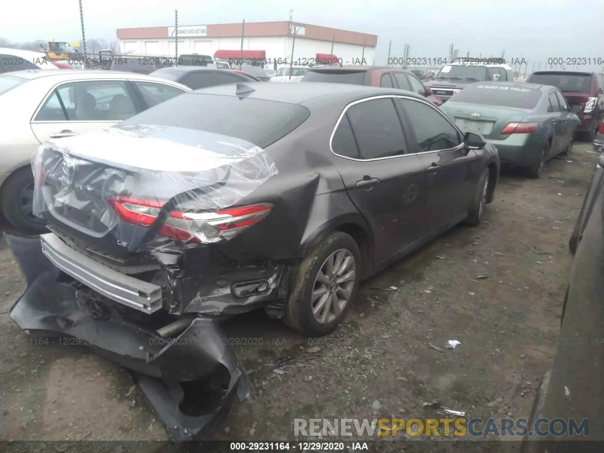 4 Photograph of a damaged car 4T1B11HK3KU215073 TOYOTA CAMRY 2019
