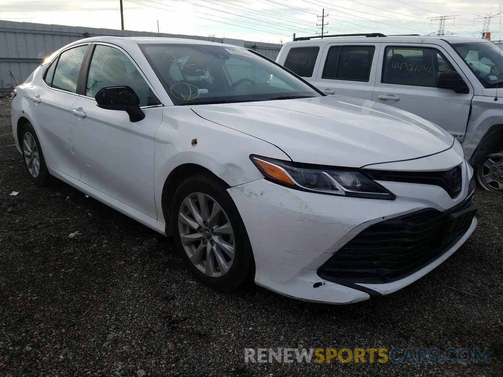 1 Photograph of a damaged car 4T1B11HK3KU230477 TOYOTA CAMRY 2019