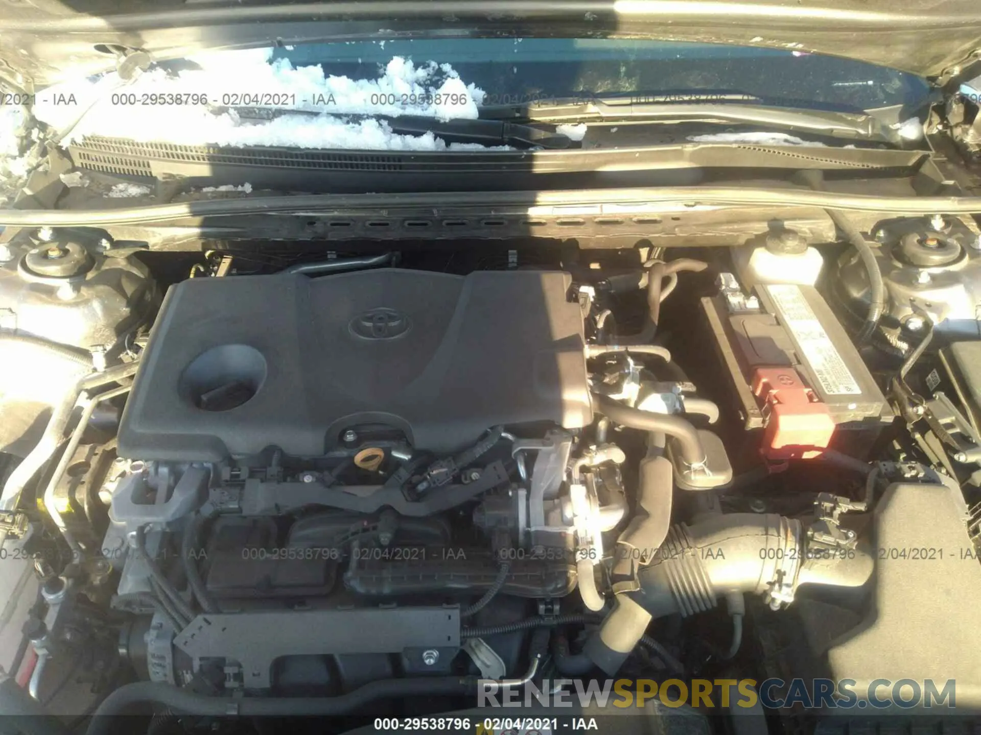 10 Photograph of a damaged car 4T1B11HK3KU239616 TOYOTA CAMRY 2019