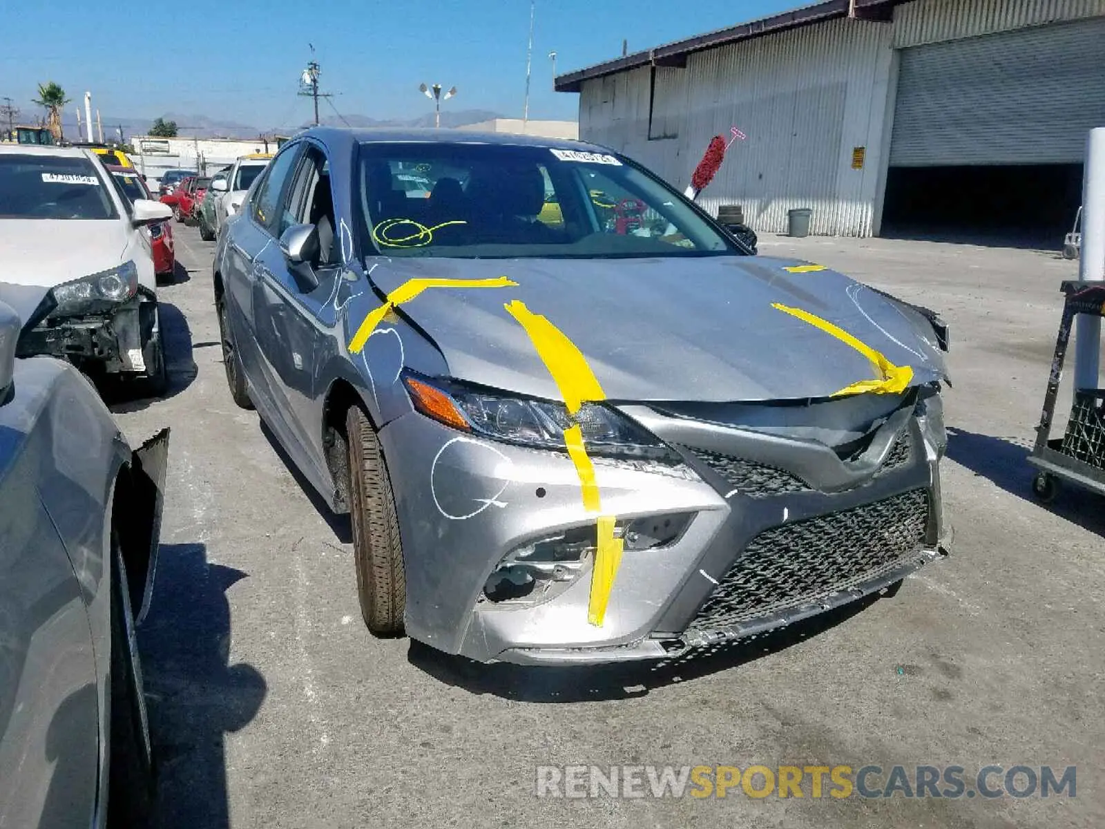 1 Photograph of a damaged car 4T1B11HK3KU242810 TOYOTA CAMRY 2019