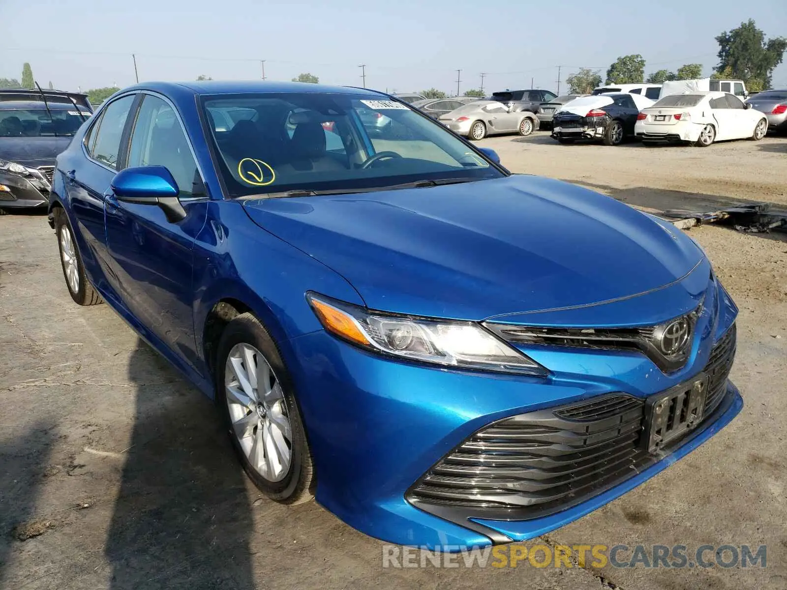 1 Photograph of a damaged car 4T1B11HK3KU254794 TOYOTA CAMRY 2019