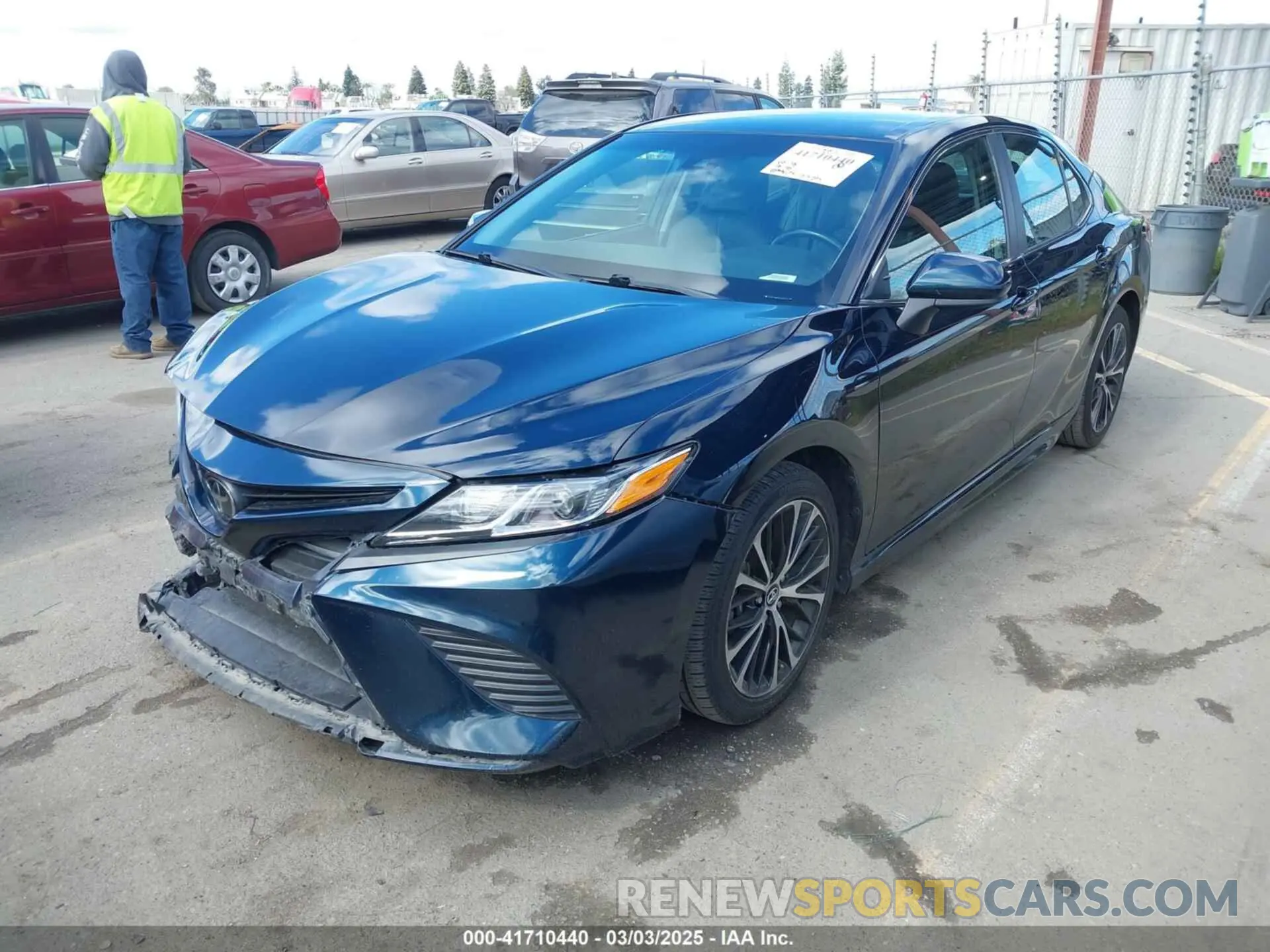 2 Photograph of a damaged car 4T1B11HK3KU255136 TOYOTA CAMRY 2019