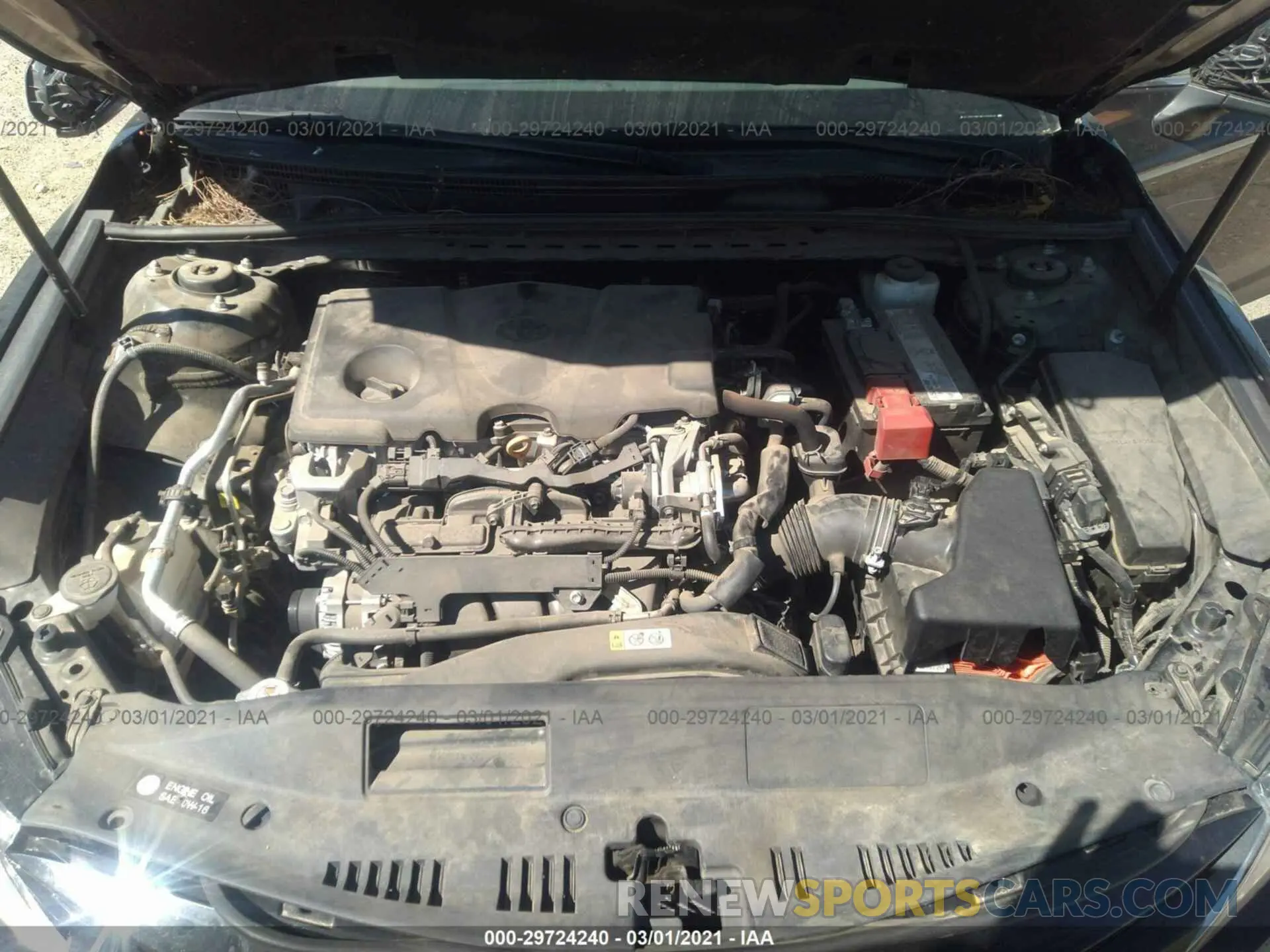 10 Photograph of a damaged car 4T1B11HK3KU256979 TOYOTA CAMRY 2019
