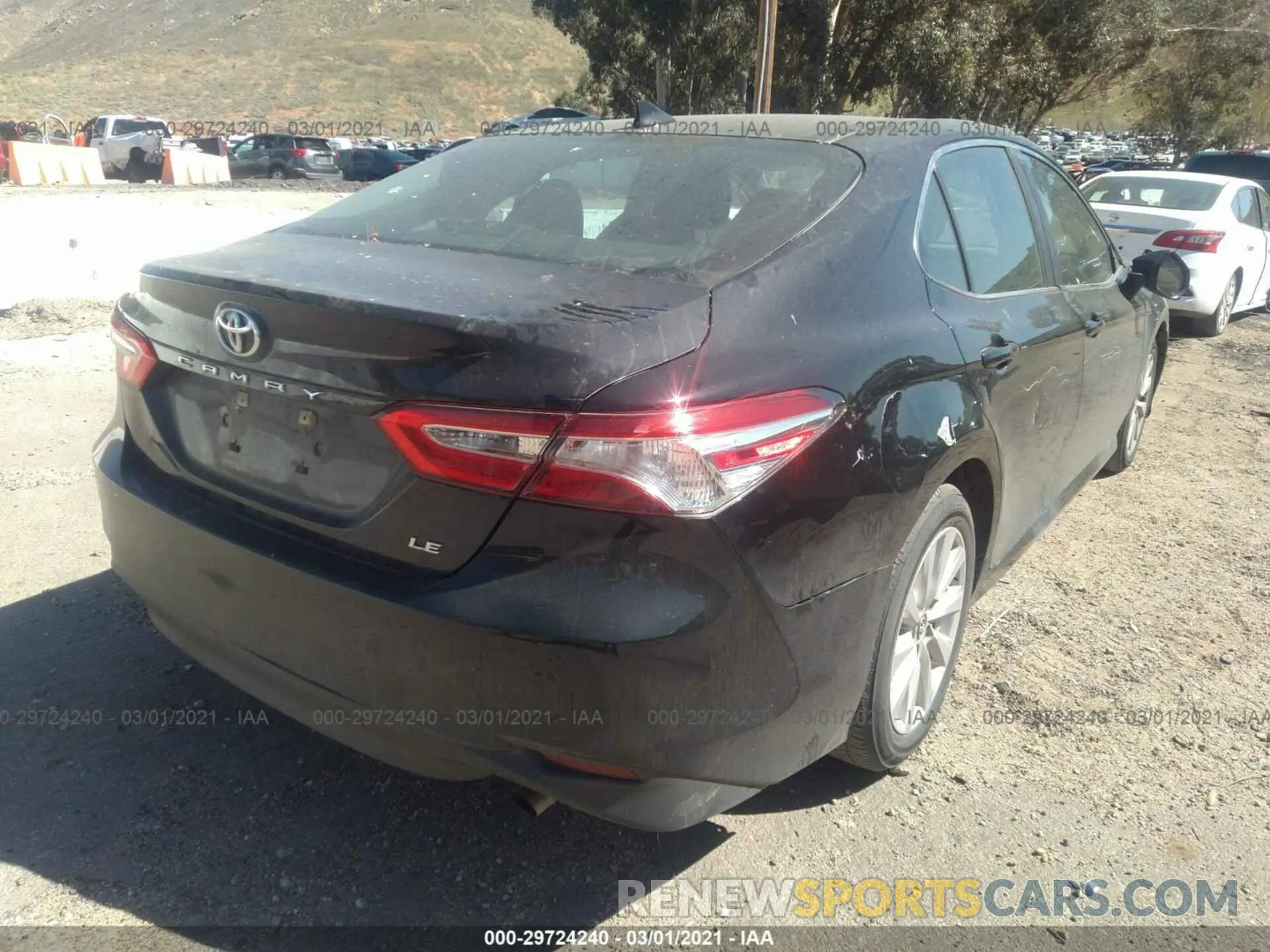 4 Photograph of a damaged car 4T1B11HK3KU256979 TOYOTA CAMRY 2019