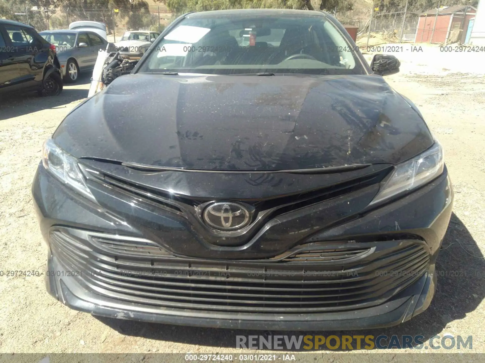 6 Photograph of a damaged car 4T1B11HK3KU256979 TOYOTA CAMRY 2019