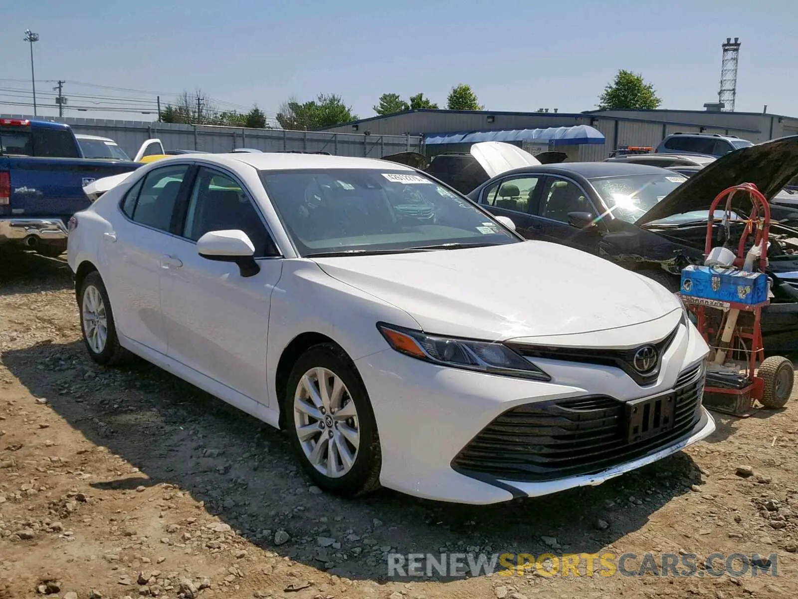 1 Photograph of a damaged car 4T1B11HK3KU258828 TOYOTA CAMRY 2019