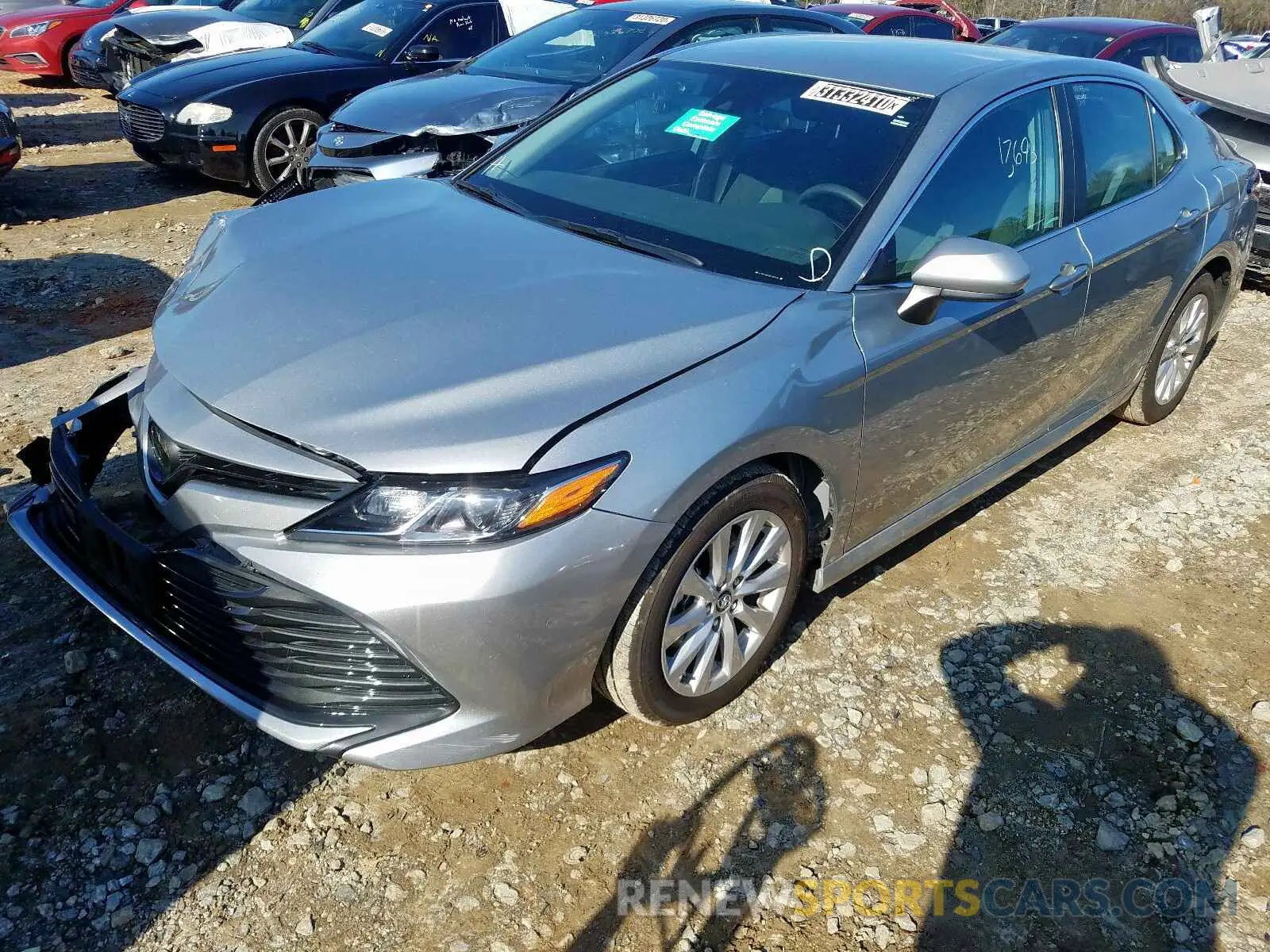 2 Фотография поврежденного автомобиля 4T1B11HK3KU263236 TOYOTA CAMRY 2019